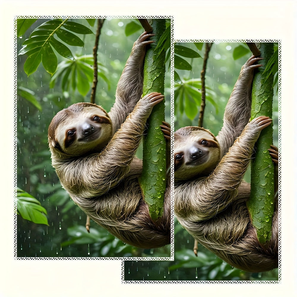 Sloth Kitchen Towels