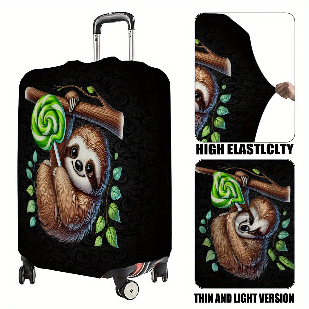 Candy Tree Sloth Luggage Cover