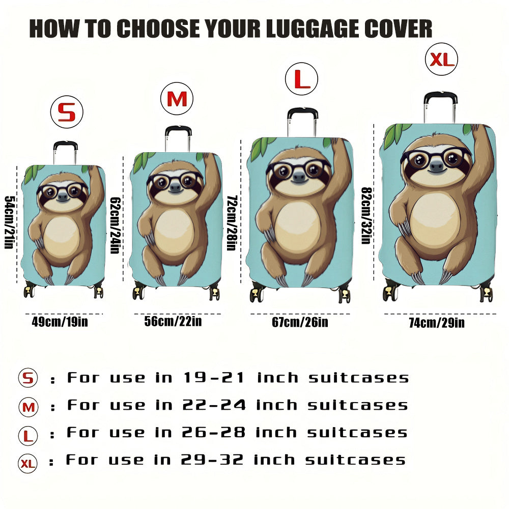 Sloth Suitcase Cover