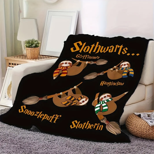 Slothwarts Themed Blanket