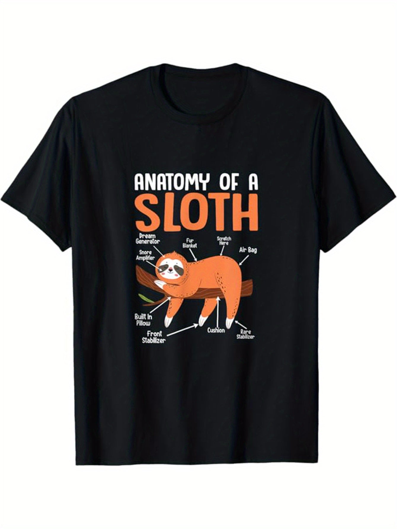 Anatomy Of A Sloth T-Shirt