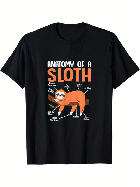Anatomy Of A Sloth T-Shirt