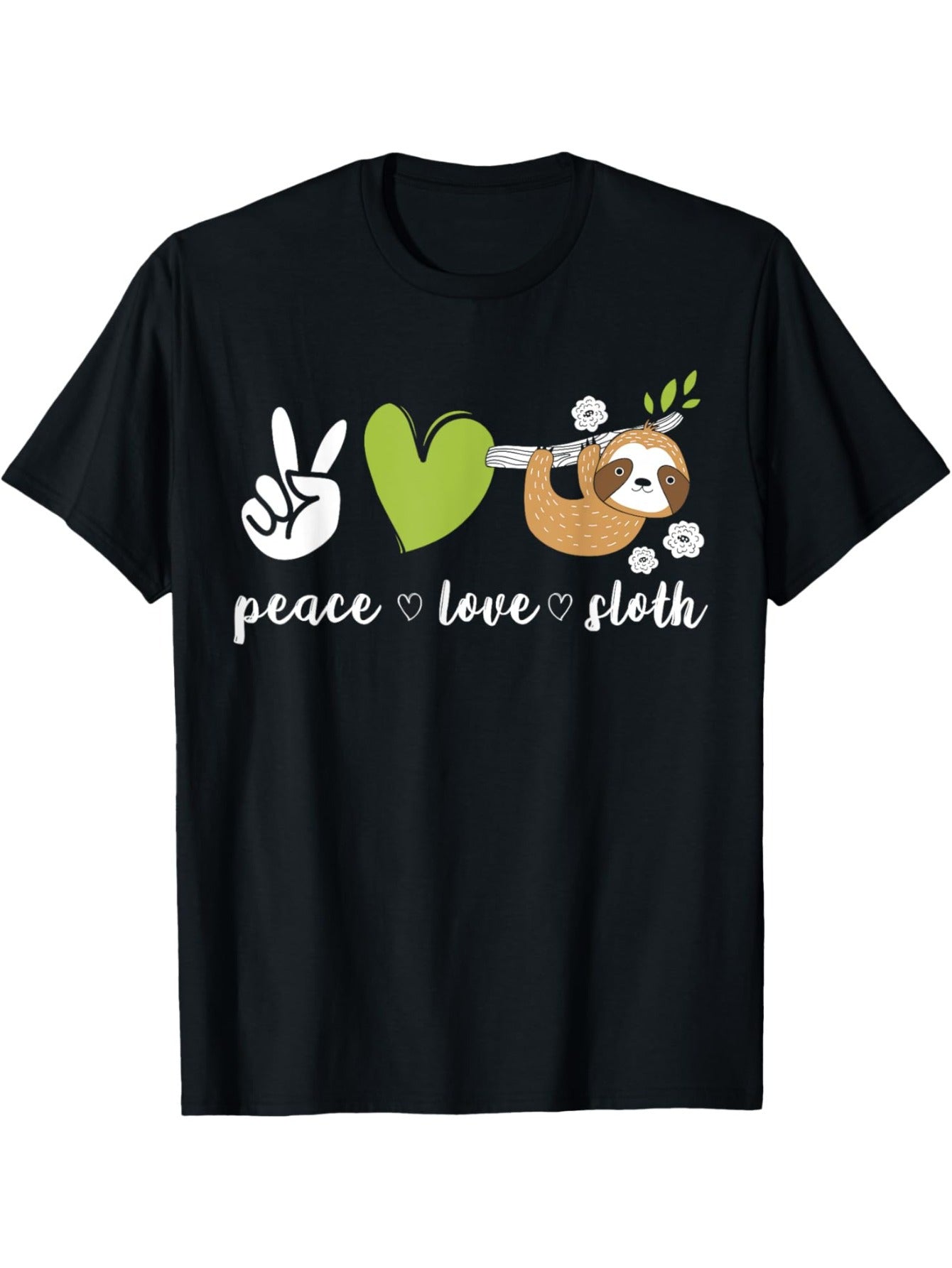 Peace Love Sloth T-Shirt