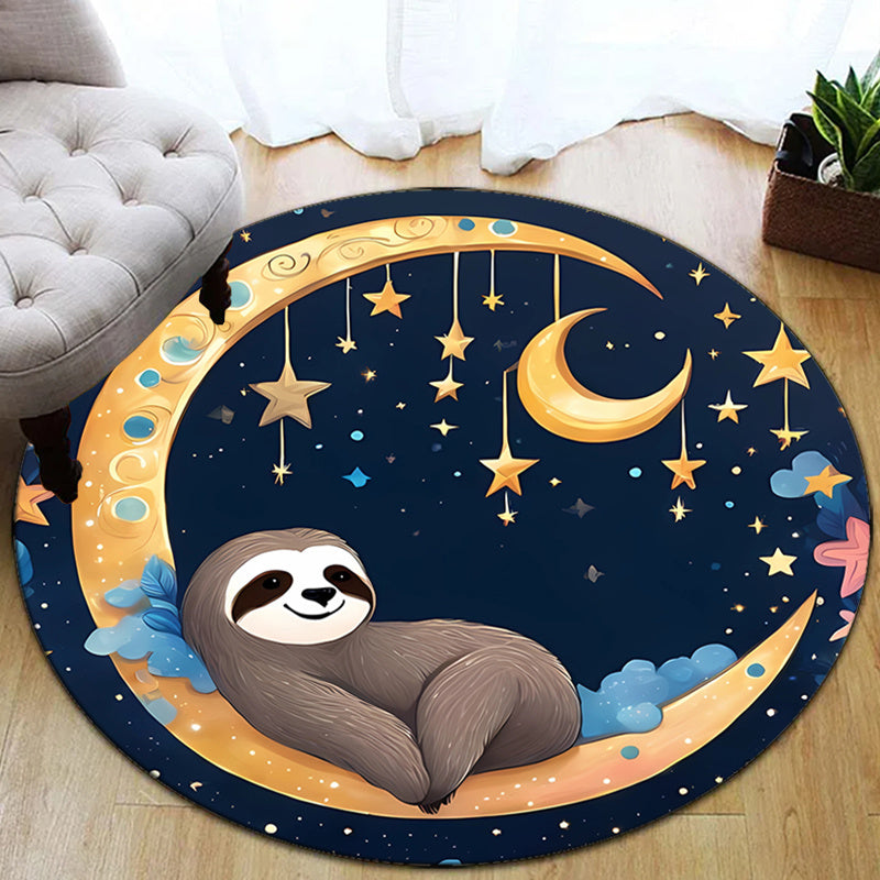 Moon & Stars Sloth Rug