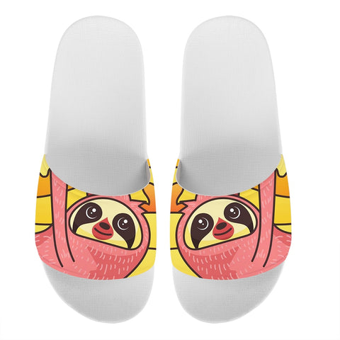 Image of Pinky Sloth Flip Flops