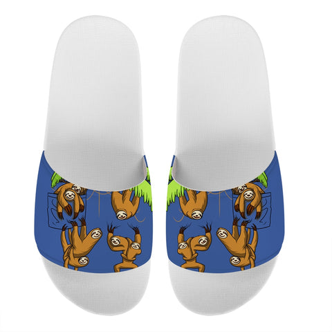 Image of Playful Sloth Flip Flops