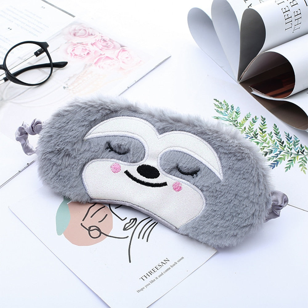 Cute Sloth Sleeping / Travel Mask