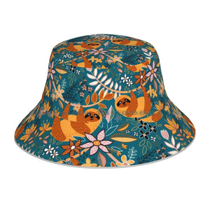 Boho Sloth Bucket Hat