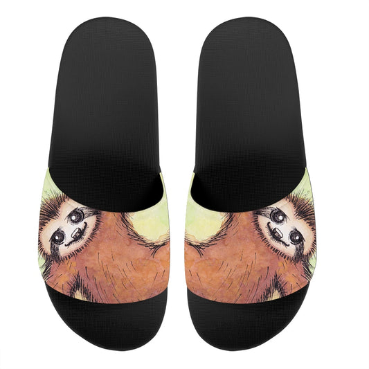 Furry Sloth Flip Flops