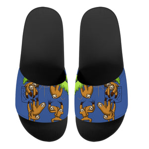 Playful Sloth Flip Flops