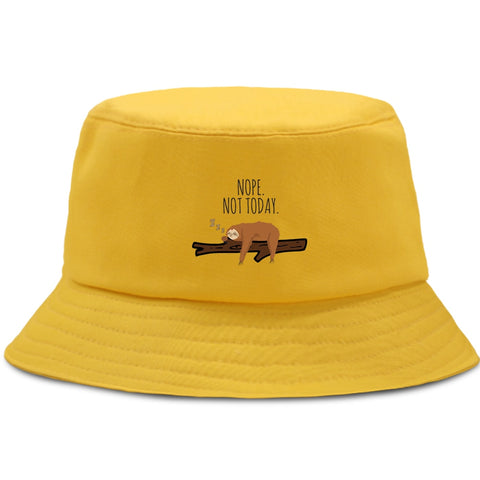 Image of Nope Sloth Bucket Hat