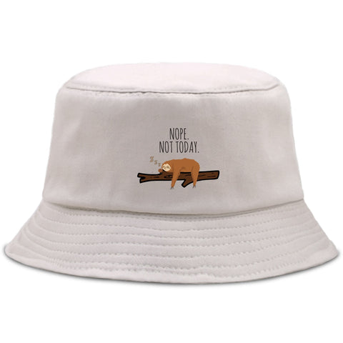 Image of Nope Sloth Bucket Hat