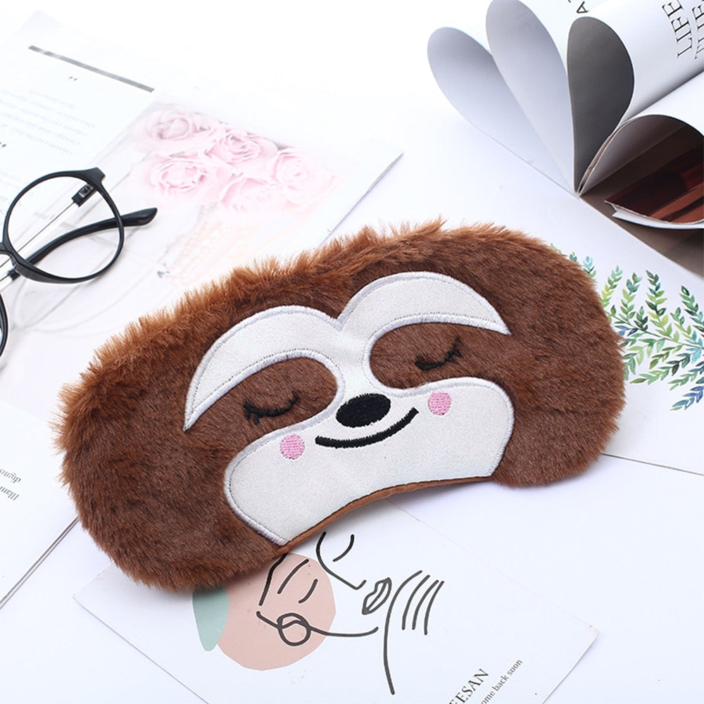 Cute Sloth Sleeping / Travel Mask