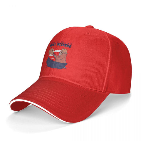 Image of Fishing On Boat Baseball Cap