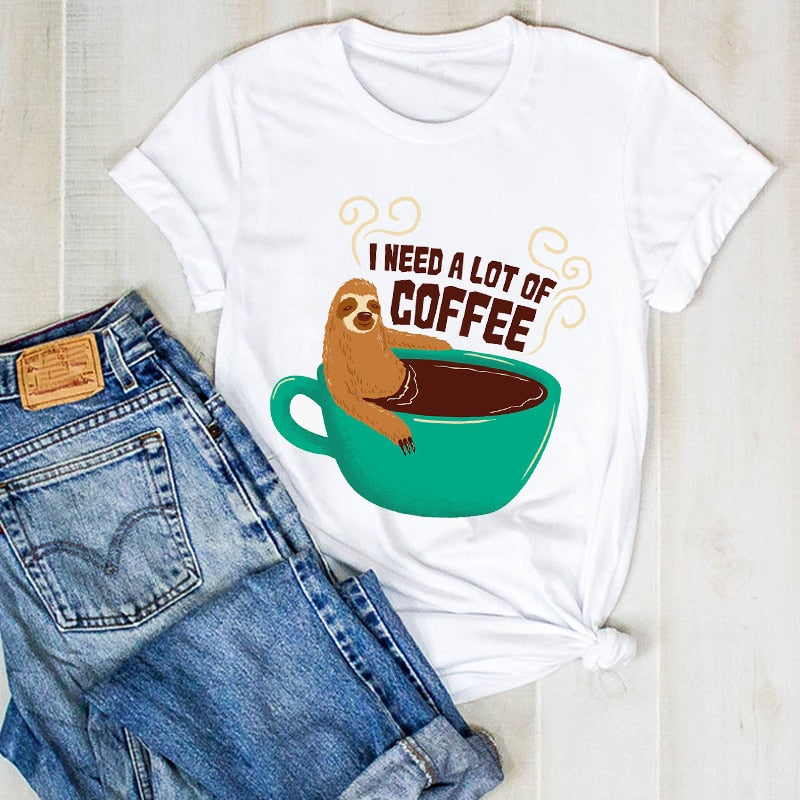 Lady Coffee T-shirt