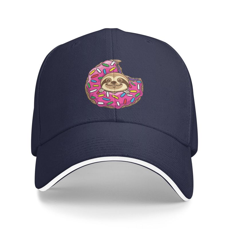 Sloth Donut Baseball Cap