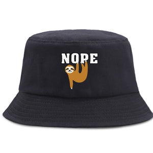 Cartoon Sloth Bucket Hat