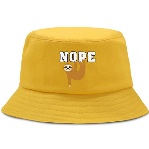 Image of Cartoon Sloth Bucket Hat