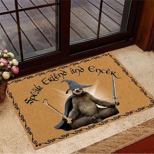 Spear Friend Door Mat