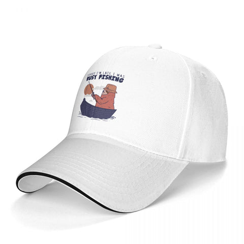 Image of Fishing On Boat Baseball Cap