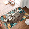 Fall Sloth Door Mat