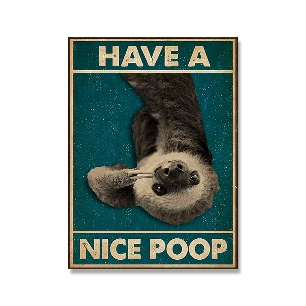 Nice Poop Poster