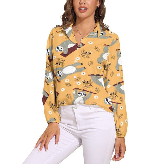 Chilling Sloth Top