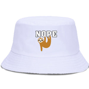 Cartoon Sloth Bucket Hat