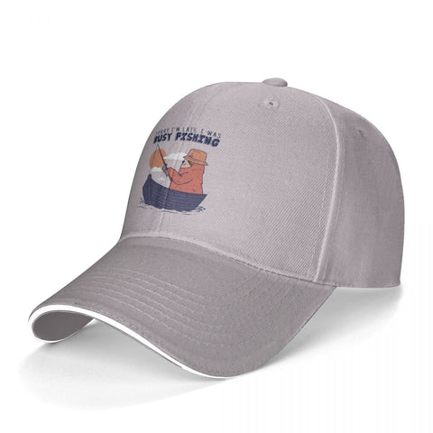 Image of Fishing On Boat Baseball Cap