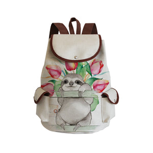 Picking Flower Backpack