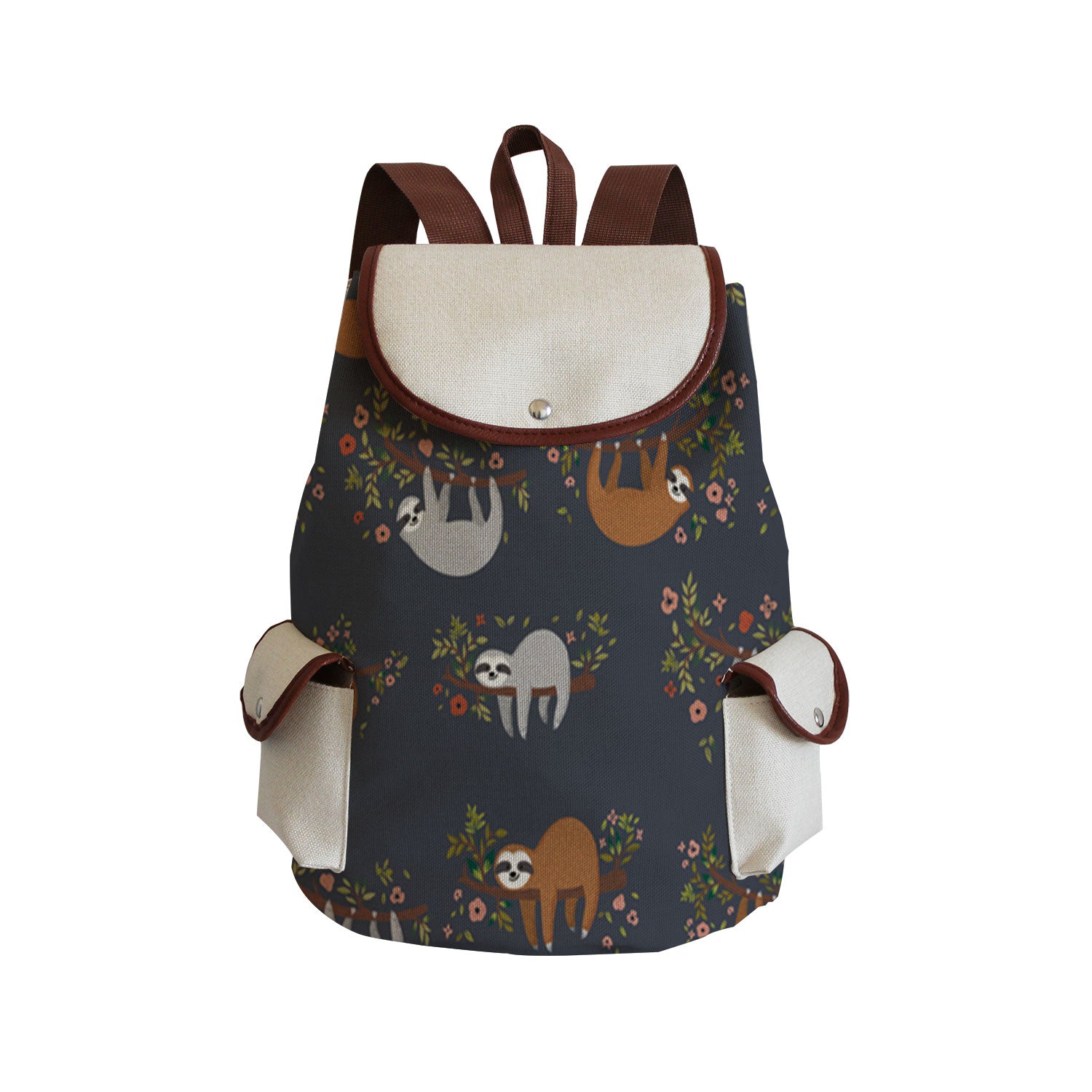 Sloth on sale backpack purse