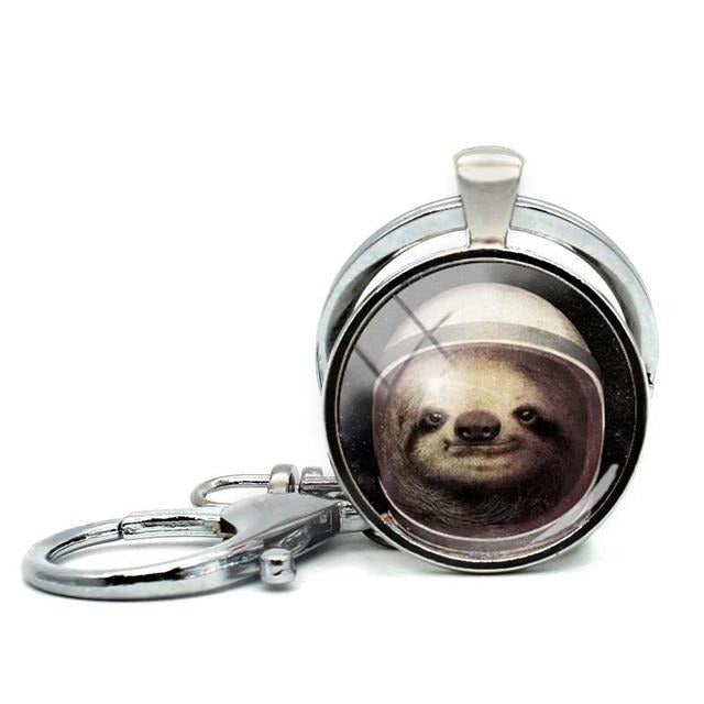 Astronaut Sloth Keyring - Sloth Gift shop