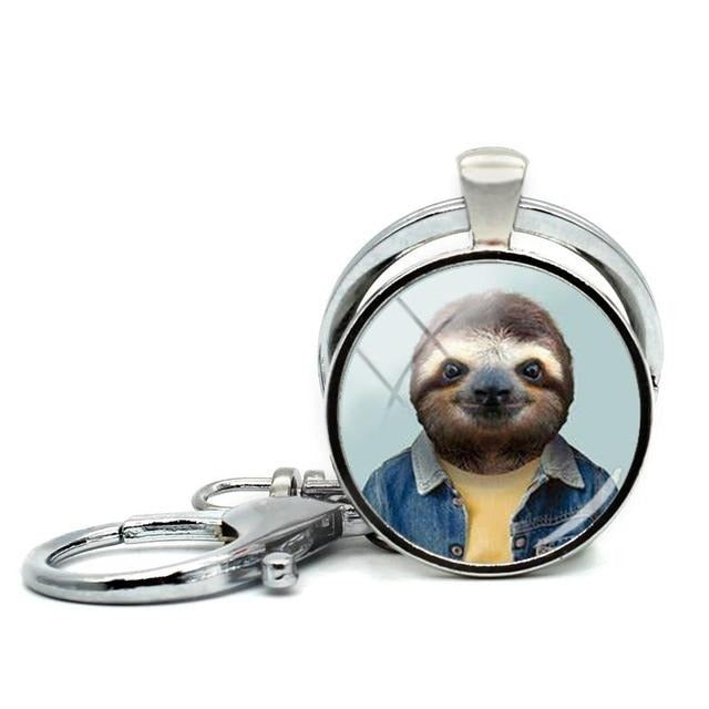 Mr. Sloth Keyring - Sloth Gift shop