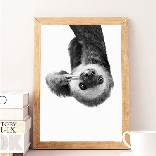 Peace Sloth Poster - Sloth Gift shop