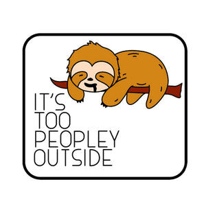 Peopley Outside Pin Badge