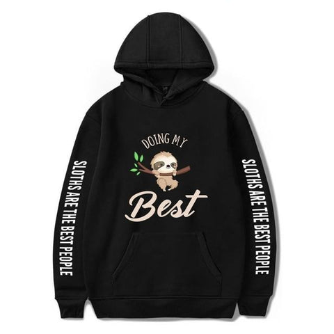 Image of Doing My Best Hoodie - Sloth Gift shop