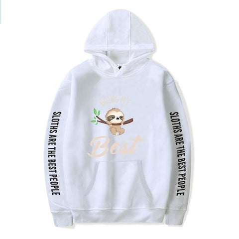 Image of Doing My Best Hoodie - Sloth Gift shop