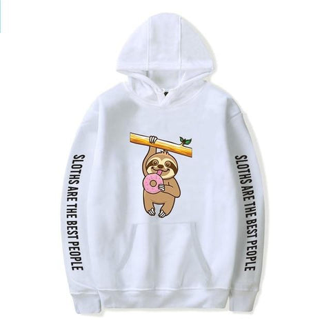 Image of Hold On Donut Hoodie - Sloth Gift shop