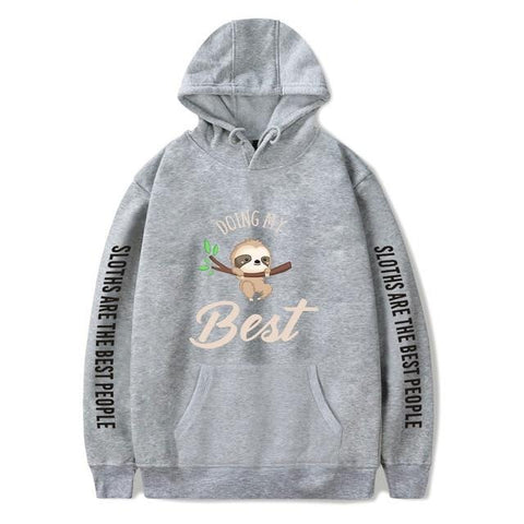 Image of Doing My Best Hoodie - Sloth Gift shop