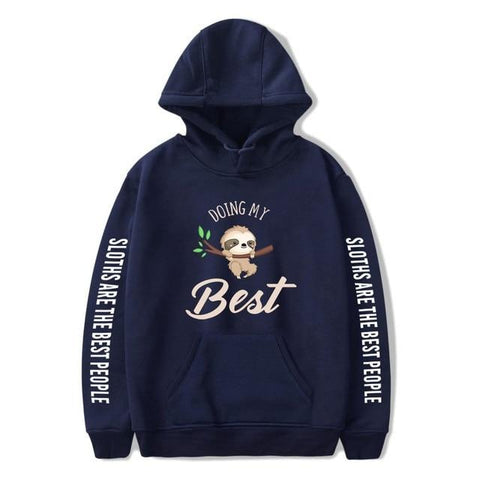 Image of Doing My Best Hoodie - Sloth Gift shop