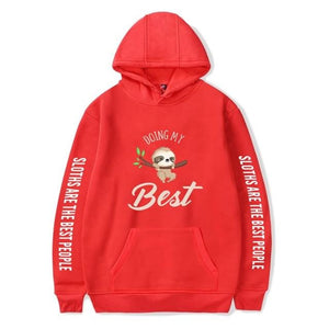 Doing My Best Hoodie - Sloth Gift shop