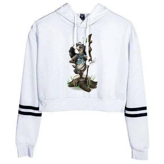 Sloth The Pilot Cropped Pullover - Sloth Gift shop