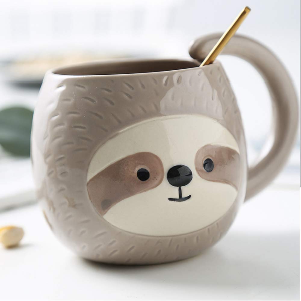 Sloth Closed Eye Mug - Sloth Gift shop