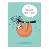 So Sloth Poster - Sloth Gift shop