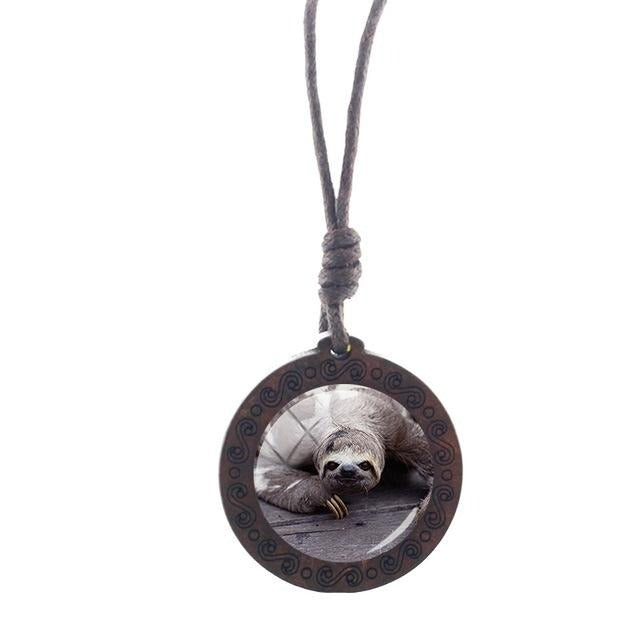 Fatty Sloth Necklace - Sloth Gift shop
