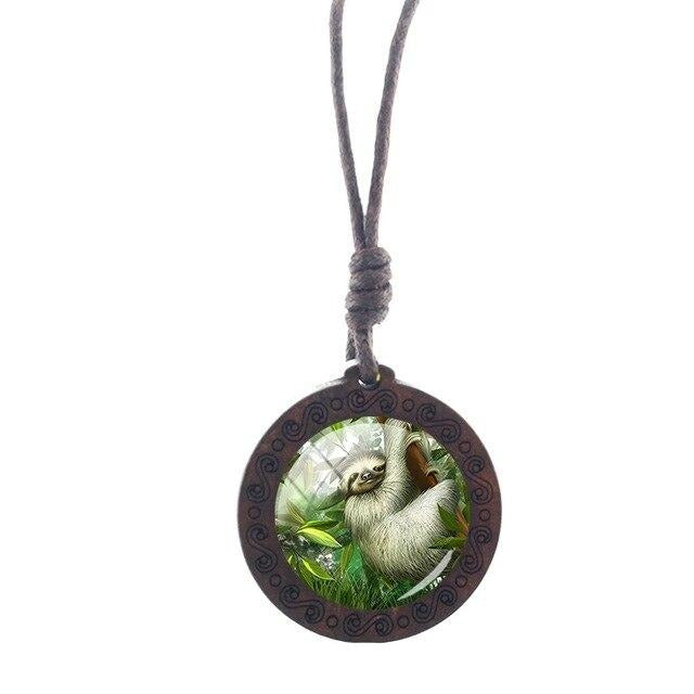 Natures Sloth Necklace - Sloth Gift shop