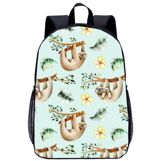 Summer Sloth Travel Backpack