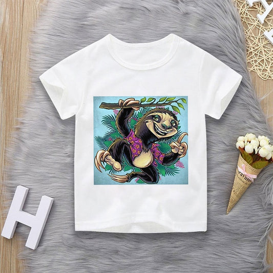 Wild Sloth T-shirt - Sloth Gift shop