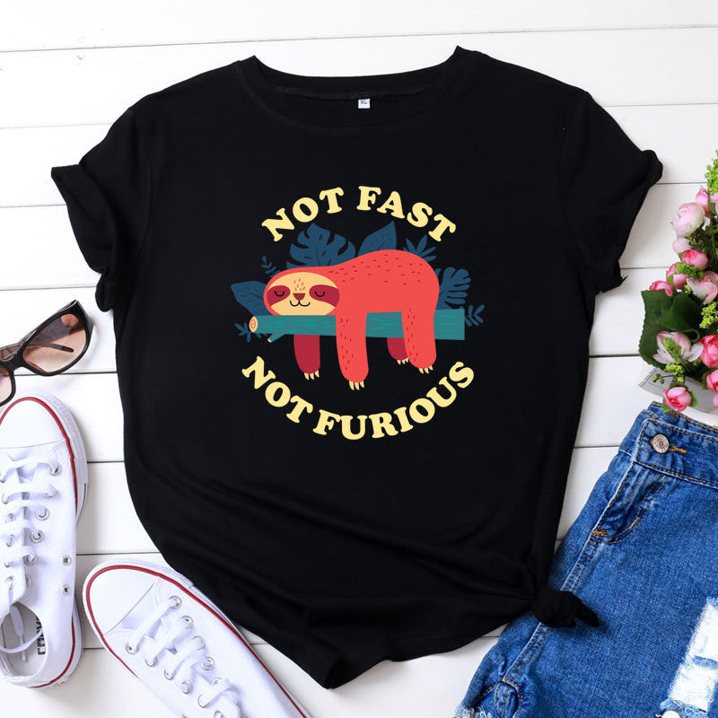 Not Furious Sloth T-shirt