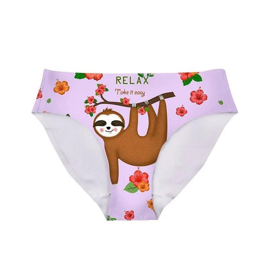 Flower Sloth Underwear